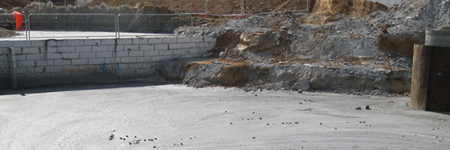 cellular concrete application